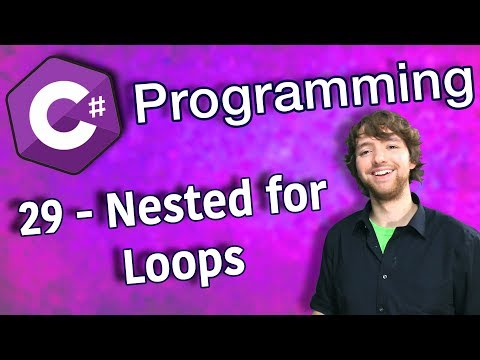 C Programming Tutorial 29 Nested for Loops Triangles and Pyramids