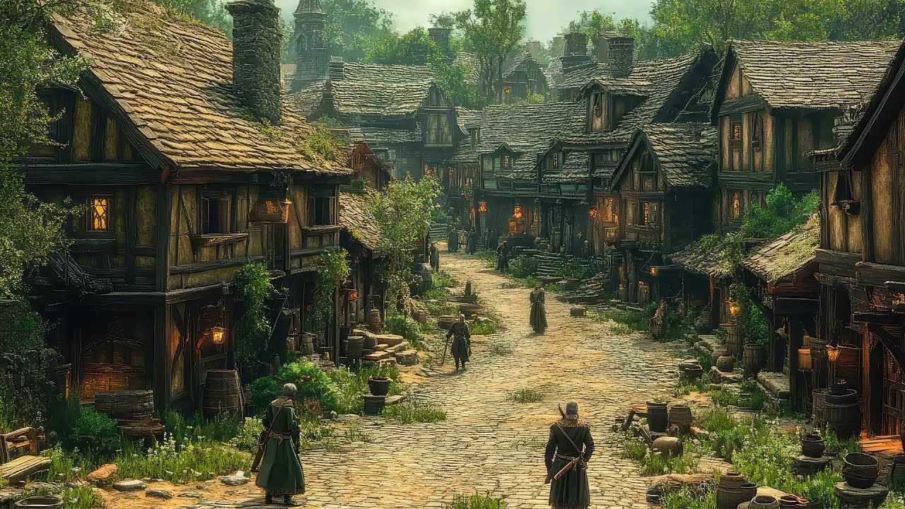 Relaxing Medieval Music | Medieval Celtic Music - Fantasy, Celtic, Folk - Daily Life As A Villager