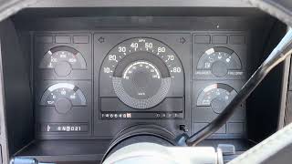1988 Chevrolet K1500 Silverado Cold Start