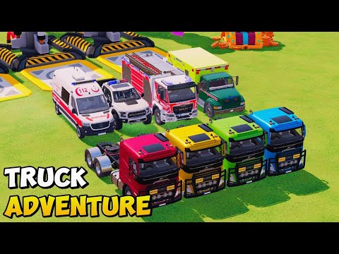 Police Monster Truck Extreme Mega Ramp Driving Track with Crazy Car Stunts and High Speed Crash