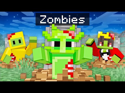 AXY Becomes A ZOMBIE In Minecraft!