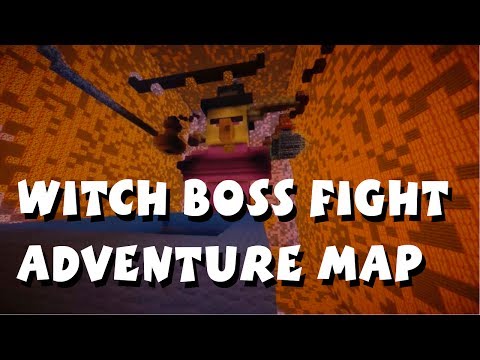 jojopetv - Minecraft Pocket Edition - Witch Boss Fight Adventure Map by Serperior