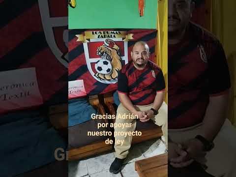 La escuela de fútbol Los Pumas de Zapala apoya nuestro proyecto de ley
