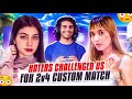 PN ROSE Vs HATER S SQUAD MOST TOXIC CSR PLAYER S SHOWS ME EMOTE REVENGE BATTLE FREEFIRE MAX