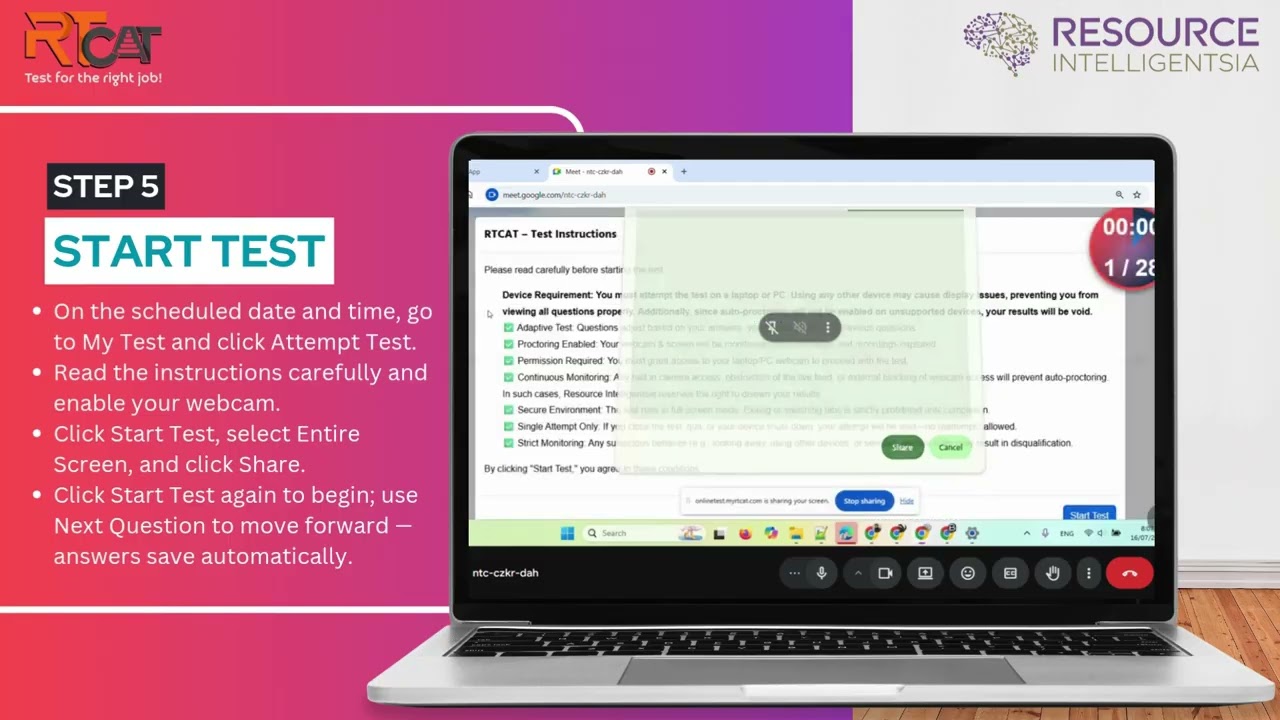 RTCAT Software Tutorial