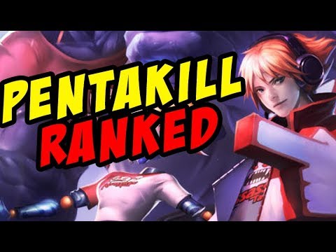 TPA EZREAL PENTAKILL RANKED - LEAGUE OF LEGENDS