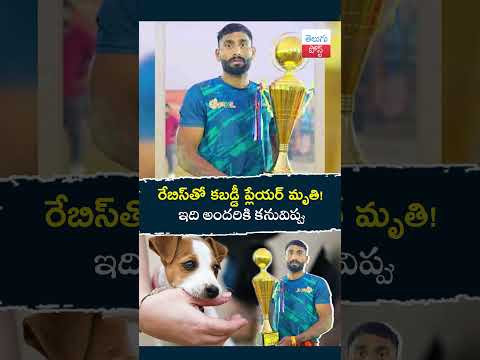 Kabaddi Player Brijesh Solanki Dies Due to Rabies After Rescuing Stray Puppy #telugupost