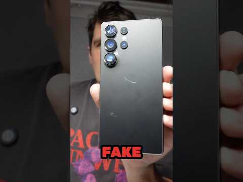Gefälschter S25 Ultra-Kameratest 😯 #shorts