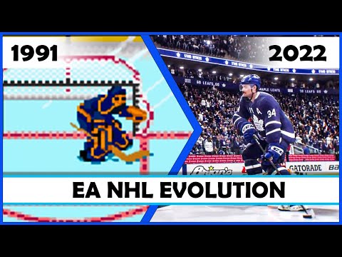 EA NHL, the evolution [1991 - 2022]