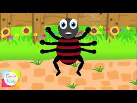 Incy Wincy Spider - Sing-A-Long (Karaoke version with lyrics)