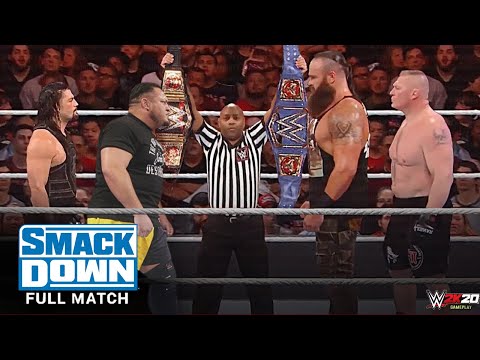 FULL MATCH - Roman Reigns vs. Samoa Joe vs. Braun Strowman vs. Brock Lesnar