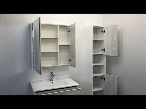 Обзор мебели для ванной комнаты Комфорти Женева 75 Обзор мебели для ванной комнаты Комфорти Женева 75