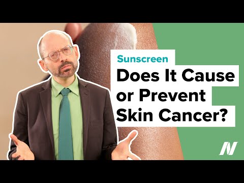 防晒霜會導致還是預防皮膚癌？ (Does Sunscreen Cause or Prevent Skin Cancer?)