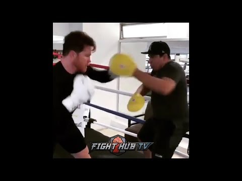CANELO LOOKING LIKE A BEAST TRAINING FOR GGG REMATCH OR JACOBS FIGHT