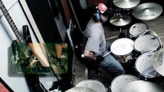 preview picture of video 'Drum playthrough - Adrian Langeveld plays Damnatia - 'Awaken''