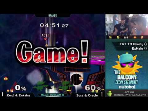 Melee @ the Balcony 93 - DOUBLES Grands ft. Kenji & Enkainz VS R3|Sosa & TLOC|Oracle