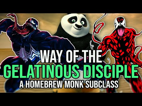 SLIME TUTORIAL for Dungeons & Dragons - Ooze Monk Homebrew for Venom & Carnage