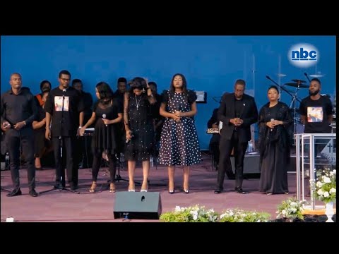 Nam Gospel United’s ministration in honour of H.E  Dr Hage Geingob leaves everyone in tears.