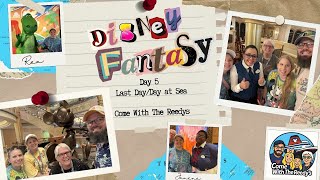 Final Sea Day on Disney Cruise | Room Tour, Rex Meet & Greet & Relaxing Day at Sea 🦖✨