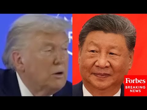 Trump Asked: 'How Do You See The US-China Relationship Moving Forward?'