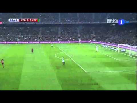 Sandro Ramírez Goal -Barcelona vs Villanovense 3-1