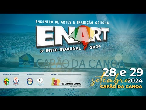 ENART 2024 - 3 ªINTER-REGIONAL 2024 - SÁBADO MANHÃ e TARDE