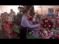 LAPD Winter Wonderland Toy Giveaway Feat Toys From Muscle Beach