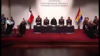 USM - Ceremonia Investidura Doctor Honoris Causa Raúl Zurita