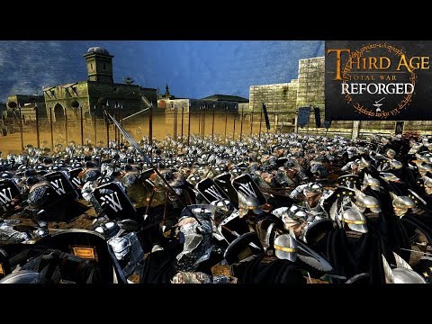 THE DUNEDAIN MARCH EAST (Siege Battle) - Third Age: Total War (Reforged)