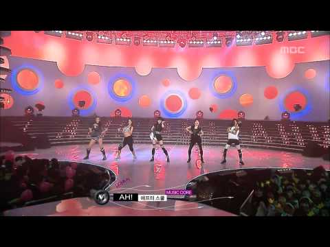 After School - AH!, 애프터스쿨 - 아!, Music Core 20090214