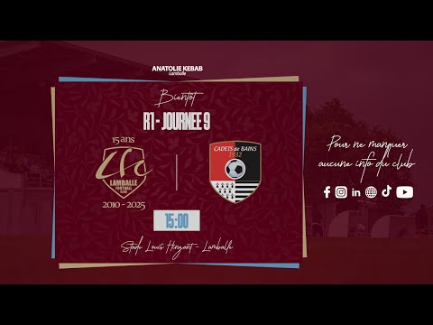 LAMBALLE FC - BAINS/OUST CADETS