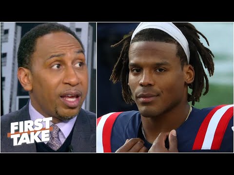 斯蒂芬-A.擔心卡姆-牛頓，他說愛國者是時候 "恐慌 "了。 (Stephen A. is worried about Cam Newton, says its time for the Patriots to ‘panic’ | First Take)