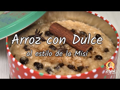 Arroz con Dulce #ArrozConDulce #RecetasBoricuas #PostresDePuertoRico #PuertoRico #CoconutRicePudding