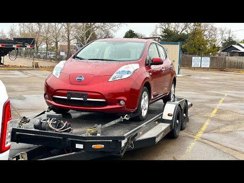 I Won the Most Hated EV on the Planet for $3800! 2012 Nissan Leaf! Sight Unseen!