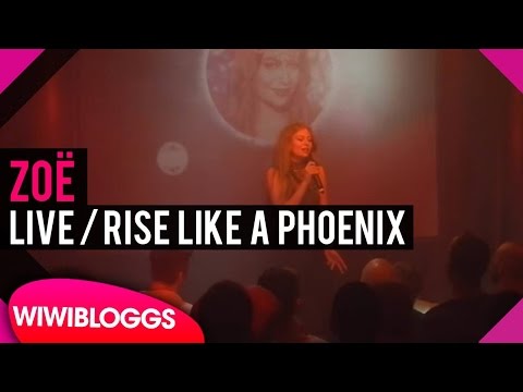 Live: Zoë - "Rise Like A Phoenix" @ Eurovision Weekend Berlin | wiwibloggs