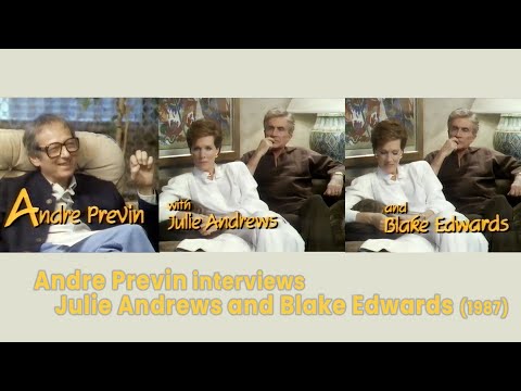 Andre Previn Interviews Julie Andrews and Blake Edwards (1987)