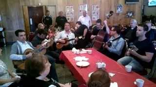 preview picture of video 'Otrov Band sings Milo Moje for the Kitchen Ladies at St George Croatian Center'