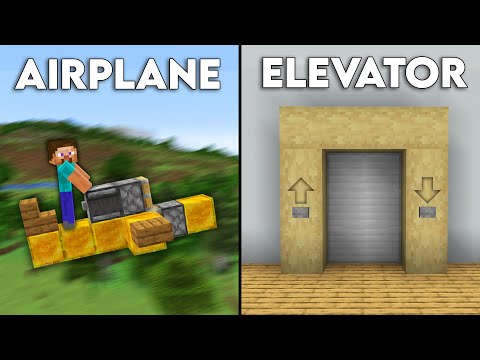 TOP 4 Redstone Builds & Tricks [Minecraft]