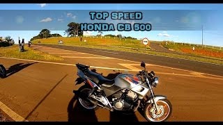 HONDA CB 500 - TOP SPEED (HD)