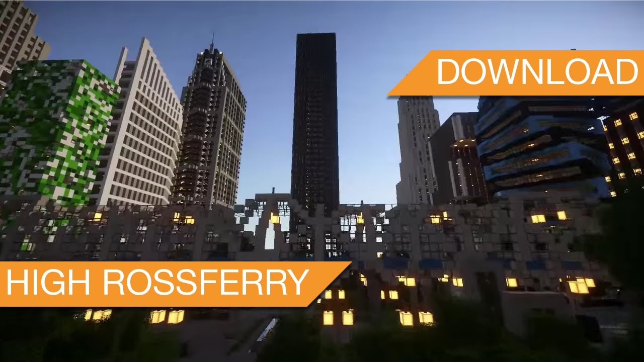 Minecraft High Rossferry City