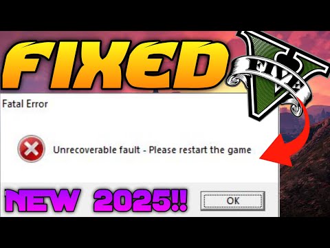 GTA V Fatal Error FIX – Unrecoverable Fault Please Restart Game | SOLUTION with All Possible Methods