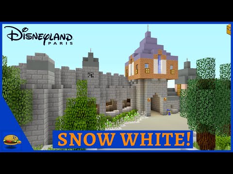 DANtheWALLY - Minecraft Disneyland - Snow White Ride Part 9