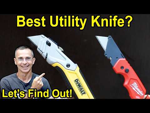 Best Utility Knife? Let’s Find Out! Milwaukee, DeWalt, Gerber, Husky, Kobalt, Klein Tools, Craftsman