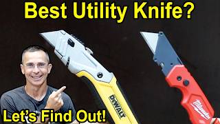 Best Utility Knife? Let’s Find Out! Milwaukee, DeWalt, Gerber, Husky, Kobalt, Klein Tools, Craftsman