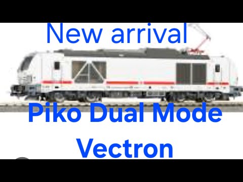New arrival Neue Lokomotive Piko 52116 Dual Mode Vectron #Modelleisenbahn #moba #modelrailroad #dcc