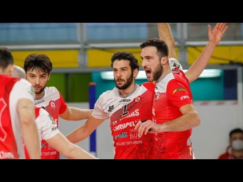 Pallavolo A2 maschile - Castellana-Santa Croce 0-3: highlights