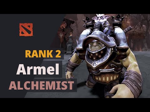 Armel (Rank 2) plays Alchemist Dota 2 Full Game