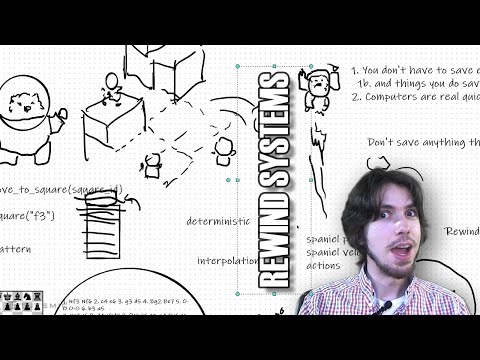 Rewind and replay systems in games ** command pattern, deterministic gameplay and more