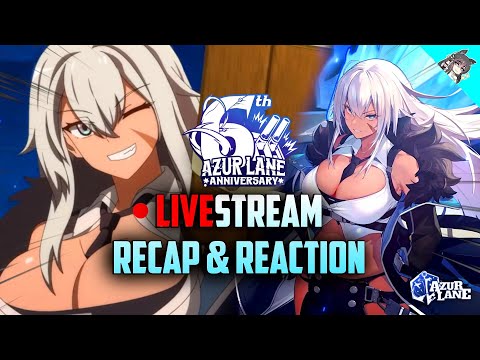 [Azur Lane] YEEHAW! INDIANA Reveal! EN 6th ANNIVERSARY Livestream Reaction & Recap!