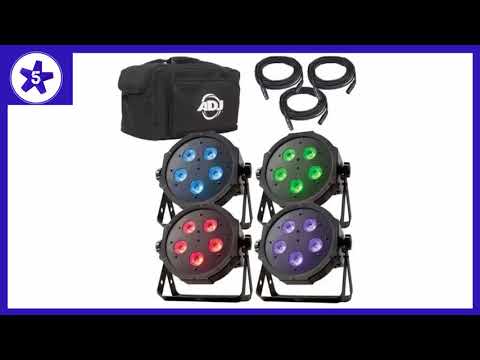 ADJ Products MEGA FLAT TRI PAK PLUS 4 MEG944 Review